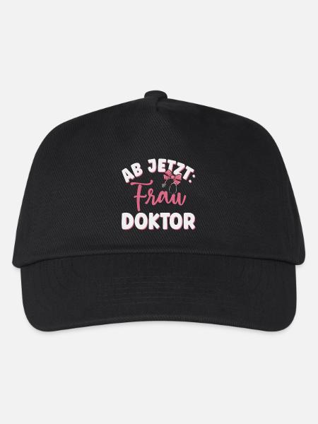Ärztin Frau Doktor - Kinder Basecap - Schwarz