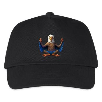 Adler Yoga - Kids’ Baseball Cap - black - Front