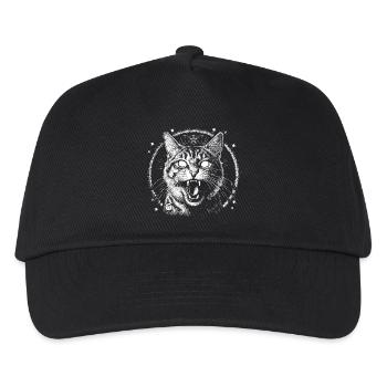 Bewitched Tabby - Kids’ Baseball Cap - black - Front