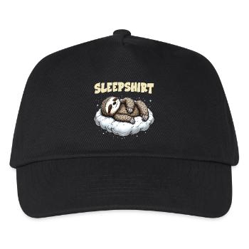 Sloth Sleepshirt Chilling Morning Grouch - Kids’ Baseball Cap - black - Front