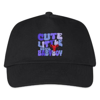 Babyboy - Cute little Devil - Kids’ Baseball Cap - black - Front