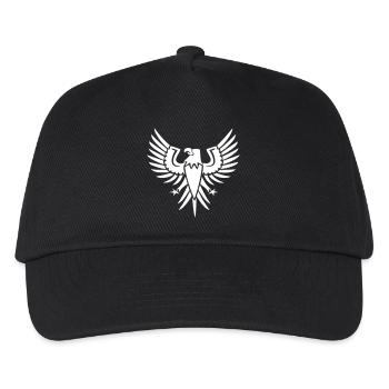 Flug der Freiheit - Kinder Basecap - Schwarz - Vorne