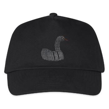 Silhouette Gaens - Kinder Basecap - Schwarz - Vorne