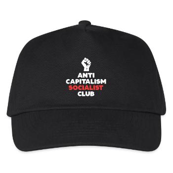 Anti Capitalism Socialist Club - Kids’ Baseball Cap - black - Front
