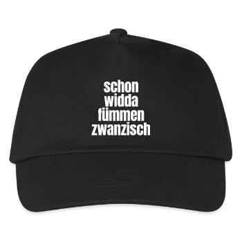 Already Widda Fümmen Zwanzisch 50th birthday - Kids’ Baseball Cap - black - Front