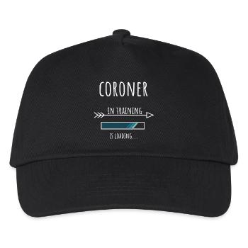 Gift Profession Training Forensic Pathologist - Kids’ Baseball Cap - black - Front