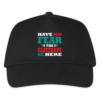 Have no Fear the Bald Head is here Outfit - Kids’ Baseball Cap - black - Front
