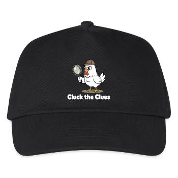 Cluck der Spürnase - Kinder Basecap - Schwarz - Vorne