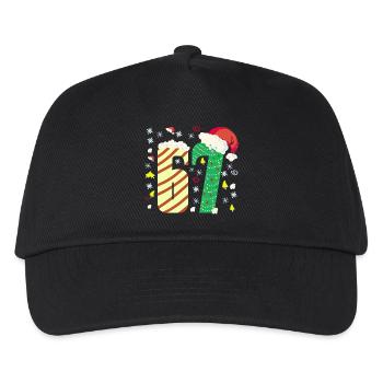 67 Christmas  - Kinder Basecap - Schwarz - Vorne