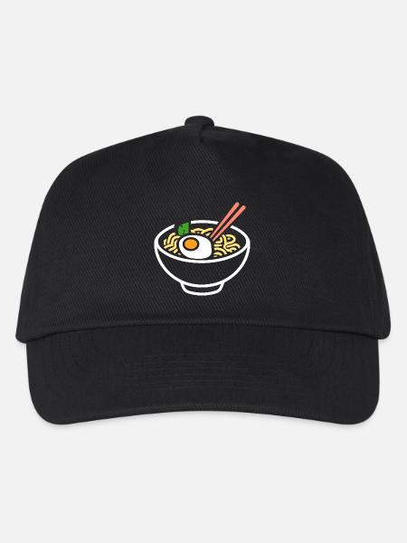 Ramen - Kids’ Baseball Cap - black