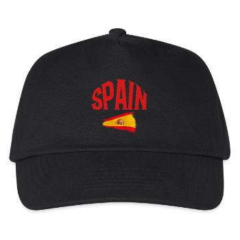 Spain - Kinder Basecap - Schwarz - Vorne