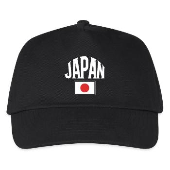 Japan - Kinder Basecap - Schwarz - Vorne