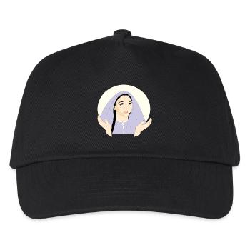 MARY St. Mary | Convent Woman | Woman with headscarf - Kids’ Baseball Cap - black - Front