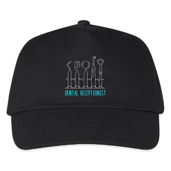Dental Dentist Receptionist Dentist - Kids’ Baseball Cap - black - Front