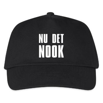 JETZT der Nook Anti USA - Kinder Basecap - Schwarz - Vorne
