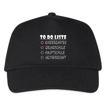 Cadeau d’adieu pour enseignants au secondaire - Casquette de baseball Enfant - noir - Devant