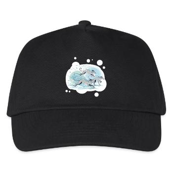 greyhounds - Kids’ Baseball Cap - black - Front