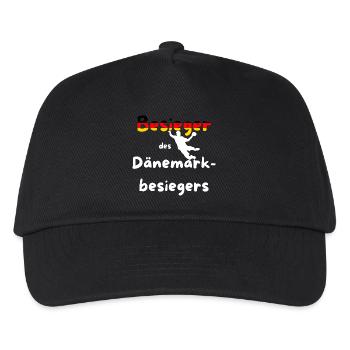 Defeater of DenmarkDefeater Handball European Championship 2026 - Kids’ Baseball Cap - black - Front