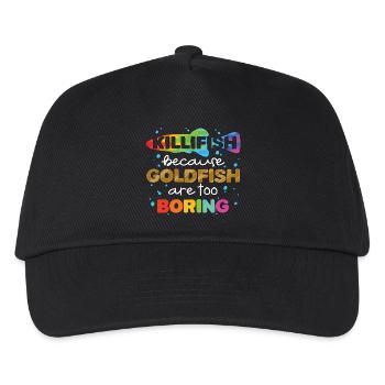 Toothcarp Killfish Toothed carp - Kids’ Baseball Cap - black - Front