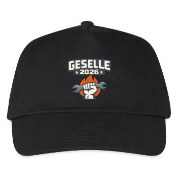 Journeyman 2026 Strength through tools - Kids’ Baseball Cap - black - Front