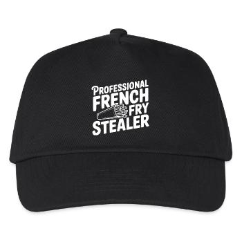 Professional French Fry Stealer - Kids’ Baseball Cap - black - Front