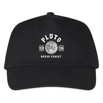 Pluton n’oublie jamais 1930 2006 Planète - Casquette de baseball Enfant - noir - Devant