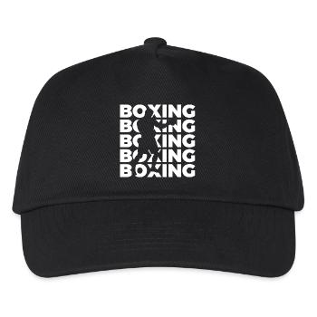 Boxing - Kinder Basecap - Schwarz - Vorne
