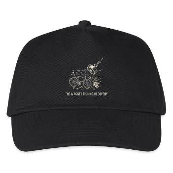 Magnet Fishing Recovery - Canal Treasures - Kids’ Baseball Cap - black - Front