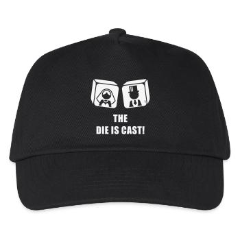 Le sort est jeté ! (Fin du jeu du mariage de la fête de garçon, W) - Casquette de baseball Enfant - noir - Devant