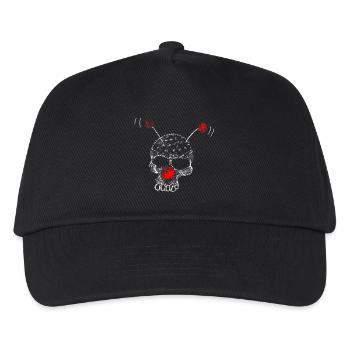 Clown Skull - Kids’ Baseball Cap - black - Front