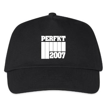 2007 - Kids’ Baseball Cap - black - Front