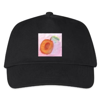 Pfirsisch_Wasserfarben - Kids’ Baseball Cap - black - Front