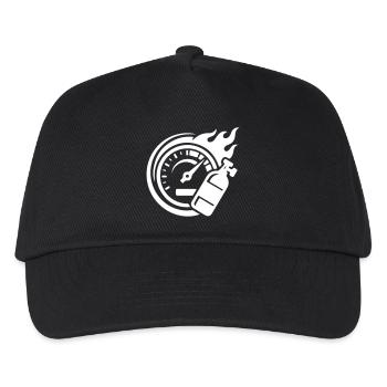 Turbo Boost Tuning Symbol - Kids’ Baseball Cap - black - Front