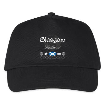 Souvenir de voyage streetwear de Glasgow, Écosse - Casquette de baseball Enfant - noir - Devant