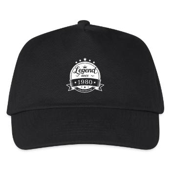 Legende seit 1980 - Limited Edition - Kinder Basecap - Schwarz - Vorne