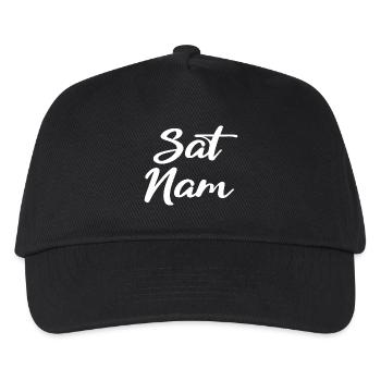 Sat Nam - Kinder Basecap - Schwarz - Vorne
