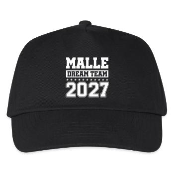 Malle Dream Team 2027 - Kinder Basecap - Schwarz - Vorne