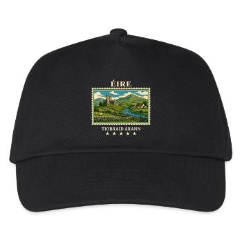 Irland Tipperary Vintage Reisemarke - Kinder Basecap - Schwarz - Vorne