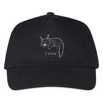 Maine Coon – I Fits - Kids’ Baseball Cap - black - Front
