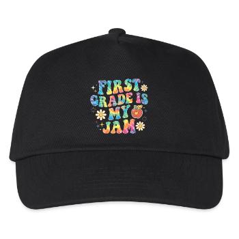 Jam Tie-Dye der ersten Klasse - Kinder Basecap - Schwarz - Vorne