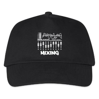Mixing Studio Vibes - Kinder Basecap - Schwarz - Vorne