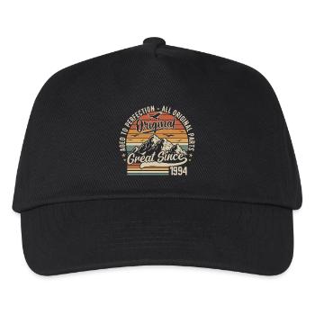 Jahrgang Jahrgang Jahrgang 1994 | Geschenk zum 31. Jubiläum 1994 - Kinder Basecap - Schwarz - Vorne