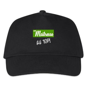 GELIEBTE. VIELEN DANK. DANKE, HERRIN - Kinder Basecap - Schwarz - Vorne
