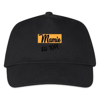 granny - Kids’ Baseball Cap - black - Front