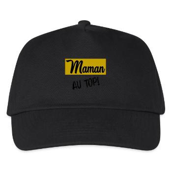 GRANNY. MOTHER'S DAY - Kids’ Baseball Cap - black - Front