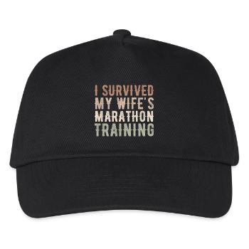 Wifes Training Schedule Funny Triathlon Gift - Casquette de baseball Enfant - noir - Devant