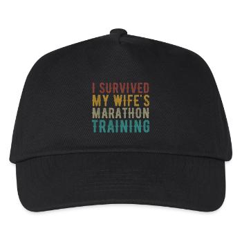 Wifes Training Schedule Funny Triathlon Gift - Casquette de baseball Enfant - noir - Devant
