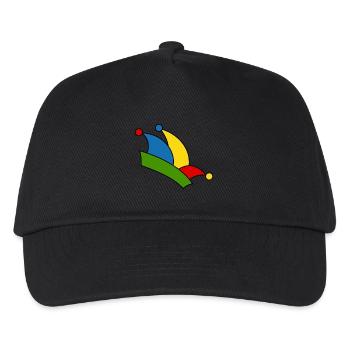 Fool's Cap - Kids’ Baseball Cap - black - Front