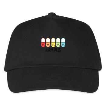 Happy Pills - Kinder Basecap - Schwarz - Vorne
