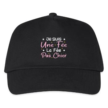 I'm a fairy the fairy not shit - Kids’ Baseball Cap - black - Front